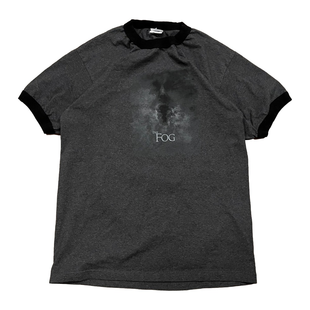 Vintage 00s The Fog Movie Promo Front Print Ringer T-Shirt Men's Size Large